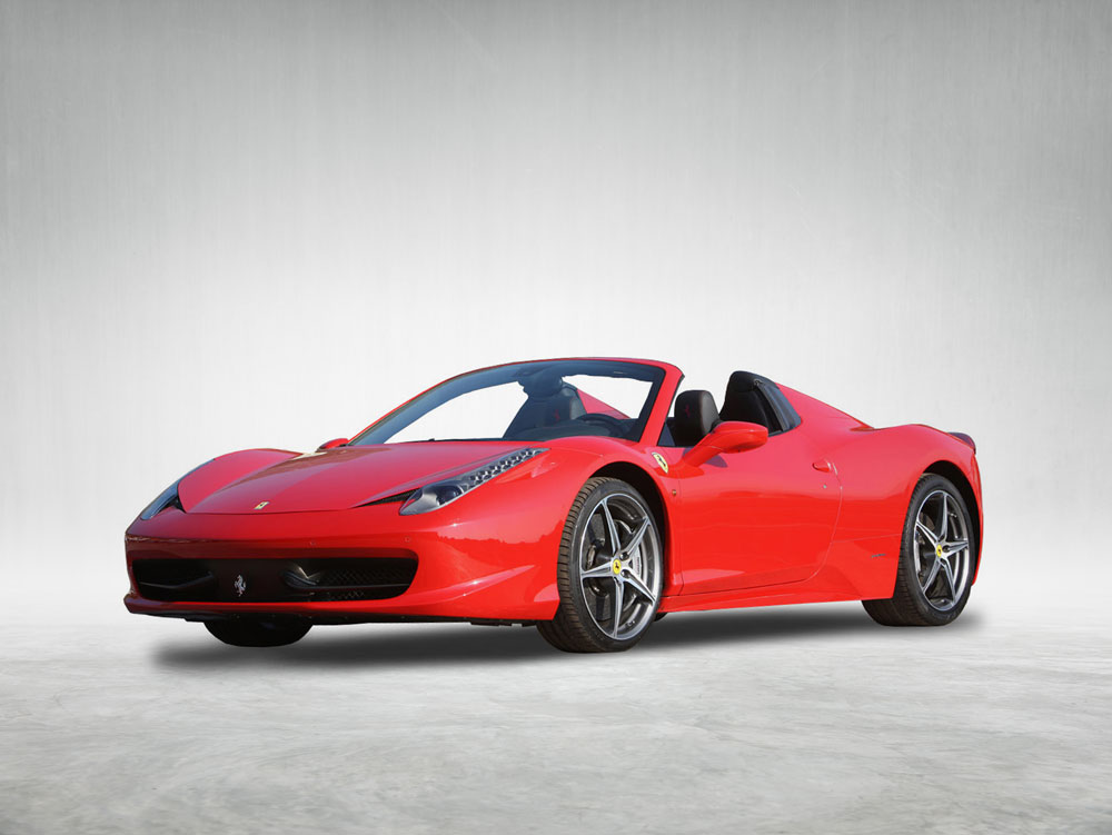 Rent Ferrari 458 Spider Rent Luxury Sports Cars At Best Price In Europe